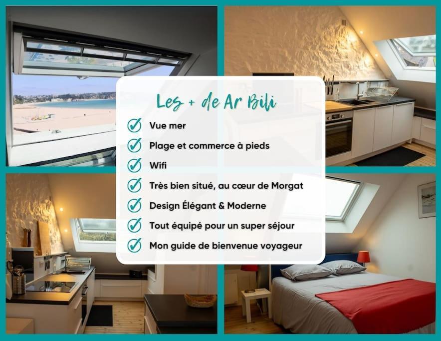 Ar Bili/Vue Mer/Wifi Crozon Exteriör bild