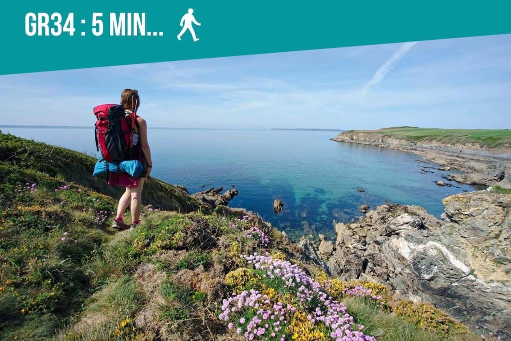 Ar Bili/Vue Mer/Wifi Crozon Exteriör bild